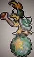 Perler NES Nintendo Lemmy Super Mario Brothers 3 | Perler bead patterns ...