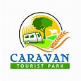 Premium Vector | Caravan park logo template