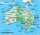 Australia Map / Map of Australia - Facts, Geography, History of ...