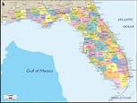 Political Map of Florida - Ezilon Maps