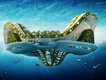 Lilypad - architecture utopique Floating Architecture, Futuristic ...