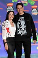 LOS ANGELES - APR 9 - Ralph Macchio, wife at the 2022 Kids Choice ...