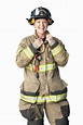 Firefighter PNG transparent image download, size: 1600x2400px