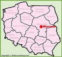 Warsaw Maps | Poland | Maps of Warsaw