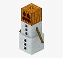 Minecraft Snow Golem Png, Transparent Png - kindpng