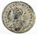 Constâncio ii. moeda romana. | Foto Premium