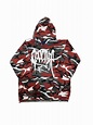 Revenge Revenge Burn Red Camo Hoodie | Grailed