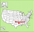Shreveport Maps | Louisiana, U.S. | Discover Shreveport with Detailed Maps