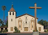 Mission Santa Clara de Asis, Santa Clara, CA - California Beaches