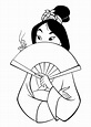Dibujo De Mulan Princesa Mulan Para Colorear Dibujos - vrogue.co