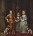 Anthonis van Dyck - Die drei ältesten Kinder des englischen Königs ...