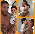 Sergio Ramos (Real Madrid) : Retrouvailles câlines avec son bébé et sa ...