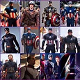 Evolution of MCU Captain America’s outfit : r/marvelstudios