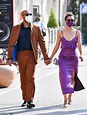 Nathalie Emmanuel wears violet co-ord at Venice Film Festival with ...
