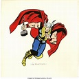 John Buscema The Mighty Thor Illustration Original Art | Lot #92033 ...