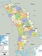 Detailed Political Map of Moldova - Ezilon Map
