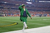A history of Notre Dame football’s famous mascot, the Leprechaun