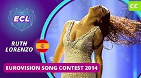 Ruth Lorenzo canta "Dancing In The Rain" Eurovisión 2014 Gand Final ...