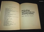 Livro Pequena Antologia Do Anarquismo | Livros, à venda | Lisboa ...