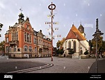 Historische Altstadt, Ahlen, Deutschland Stockfotografie - Alamy