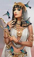 arquétipo da cleópatra com beija flor | Egyptian goddess art, Egyptian ...