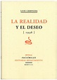 LA REALIDAD Y EL DESEO | LUIS CERNUDA | Comprar libro 9788484724025