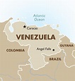 Capital de venezuela mapa - Venezuela, capital del mapa (América del ...