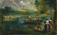 La peche (Fishing) by Édouard Manet | Obelisk Art History