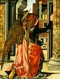 PEACOCK'S GARDEN: Francesco del Cossa "The Annunciation" 1472 (Detail)
