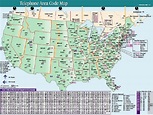 Area Code Map United States | Usa Map 2018