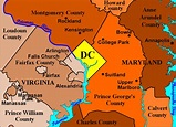 Where Is District Of Columbia On Us Map - Map