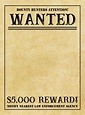 Wanted Poster Template by jakeysamra on DeviantArt