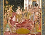 RBSI - Mirza Muhammad Azam Shah celebrating Holi Lucknow, circa 1780 ...