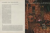 Dinner-on-the-rocks | Vogue | MARCH 1, 1962