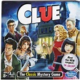 Clue Game, Mystery Board Game, Game for 2-6 Players, for Ages 8 and up ...