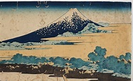 KATSUSHIKA HOKUSAI (1760–1849), after, color woodblock print. Japan ...