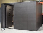 Custom Walk in Vaults and Secret Safe Rooms made in USA