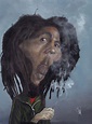 Caricatura de Bob Marley | Caricature, Celebrity caricatures ...