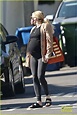 Pregnant Emma Roberts Seen with Growing Baby Bump While Running Errands ...