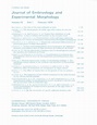 Journal of Embryology and Experimental Morphology