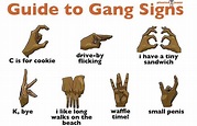 Visual Guide To Gang Signs | Complex