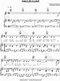 Alexandra Burke "Hallelujah" Sheet Music in F Major (transposable ...