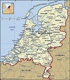 Карта Нидерланды описание страны география столица информация факты
