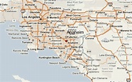 Map of Anaheim California - TravelsMaps.Com