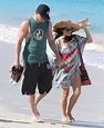 Channing Tatum Walks on the St. Barts Beach With Pregnant Jenna Dewan ...