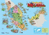 柔佛旅游资讯站: Fun Map of Malaysia 马来西亚玩乐地图
