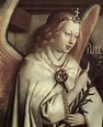 Großbild: Hubert van Eyck: Genter Altar, Altar des Mystischen Lammes ...