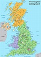 Vereinigtes Königreich politische karte