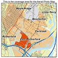Aerial Photography Map of Carlstadt, NJ New Jersey