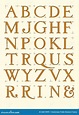 Modernes Römisches Alphabet Vektor Abbildung - Illustration von ...